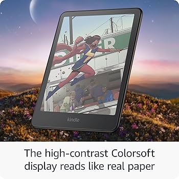 New Kindle Colorsoft | Reading in color